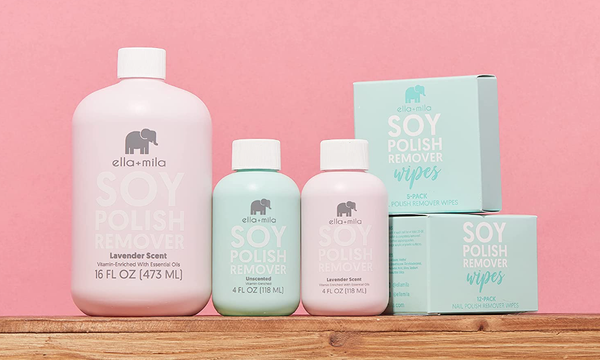 ella + mila Soy Polish Remover