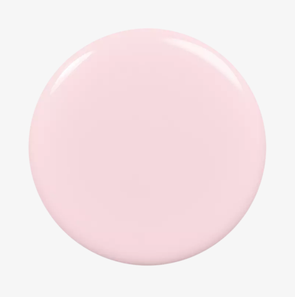 Sample color of the Essie Gel Couture Longwear Nail Polish in Matter of Fiction | Blush Pink Cream