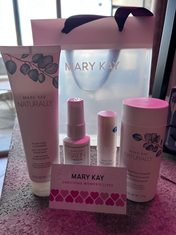 image of Mary Kay Naturally Products + Mary Kay SATIN Hands (hand sanitizer)